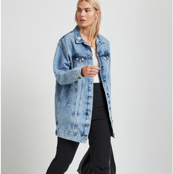 Marcella NYC Rio Denim Jacket Oversized Fit, size XXL - Picture 3 of 8